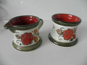 Milch & Zuckerdose Set SMF Schramberg Dekor Tirol - Bild 1 von 4