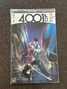 4001 A.D. #1 Valiant Comics Loot Crate esclusiva sigillata in sacchetto di polietilene quasi nuovo - Foto 1 di 6