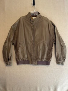 Chaqueta Coldwater Creek Para Hombre Grande Marrón Bolsillos con Cremallera - Imagen 1 de 13