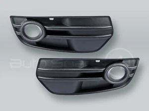 PAR de rejillas para luces antiniebla delanteras para AUDI Q5 2009-2012 - Imagen 1 de 2