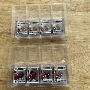  8 x Funko Pop Deadpool Funko Bitty Pop Bundle - Picture 1 of 8