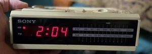 Vintage SONY DREAM MACHINE ICF-C2W Digital Clock AM/FM Radio - Picture 1 of 7