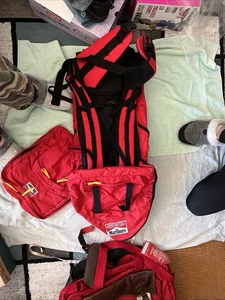 New Vintage Marlboro Adventure Team Duffle Bag Backpack X bag attached - Picture 1 of 24