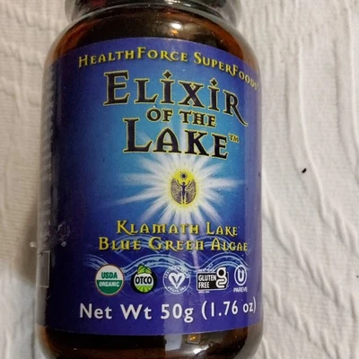 🌞 HealthForce SuperFoods, Elixer of the Lake. Algas verdes azuis do lago Klamath - Imagem 1 de 4