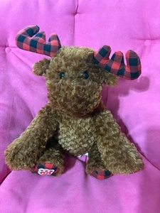 BUILD A BEAR BUFFALO PLAID ELCH - Bild 1 von 3
