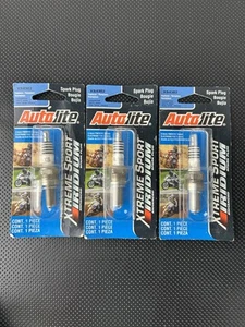 3 Autolite XTREME XS4302 XS4302DP Spark Plug Fits Champion NGK G57C CR9E CR9EIX - Bild 1 von 2