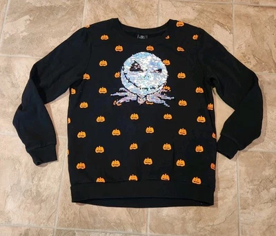 Disney The Nightmare Before Christmas Sequence Halloween Sweatshirt XL 14-16 - Image 1 of 4