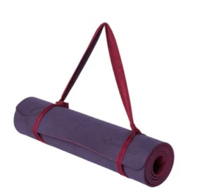 ENERGETICS PVC Free Yoga Mat Purple/Olive Lime - NEU!! - Bild 1 von 5