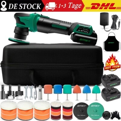 Mini lucidatrice a batteria BATOCA S4 auto RO&DA lucidatrice lucidatrice 25 mm/75 mm pad