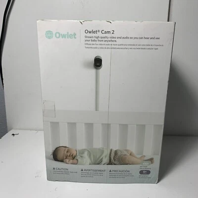 Monitor inteligente para bebé Owlet Cam 2 - Cámara de video de visión nocturna 1080p Foto 1 de 3