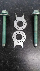Genuine VW Subframe Spacer Washers & Bolt Kit Golf Mk5 & Mk6 Passat Jetta - Picture 1 of 1