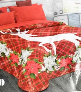 Trapunta piumone invernale Natalizia EL CHARRO matrimoniale stampa digitale.A790 - Foto 1 di 4