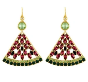 HENRI BENDEL WATERMELON EARRING - Picture 1 of 5