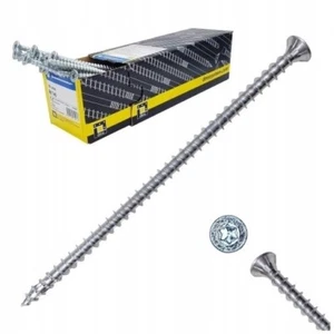 Tornillos de construcción 8-10 mm rosca completa madera cabeza avellanada TORX rosca completa - Imagen 1 de 3