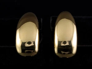 Große Ohrstecker Creolen 19,8g 750/- Gelbgold - Bild 1 von 7