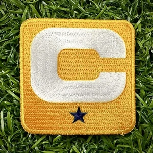 NFL Authentic Game Issued Captain Patch Yellow One Star Los Angeles Chargers - Picture 1 of 1