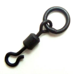 MOD SIZE 11 SPINNER / RONNIE RIG SWIVELS QUICK CHANGE FLEXI RING CARP FISHING - Picture 1 of 3