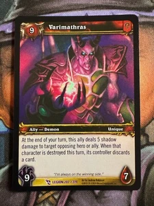 World of Warcraft TCG Archives (lámina) Varimathras - Imagen 1 de 2