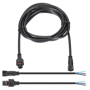 9.84Ft 20AWG 4 Pin Extension Cable Wire with 7.87" Male Female Connector - Picture 1 of 7