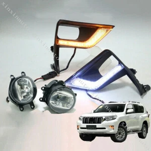 For Toyota Prado FJ/LC150 2018-2021 Front Driving LED Fog Light Lamp Wiring Set - Picture 1 of 8