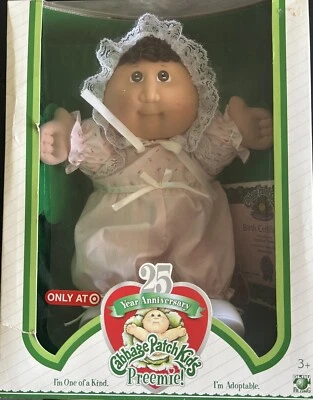 Cabbage Patch prematuro 25 años aniversario nuevo en caja Foto 1 de 2