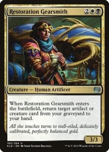 Magic the Gathering (mtg): KLD: Restoration Gearsmith (x 4) - Picture 1 of 1