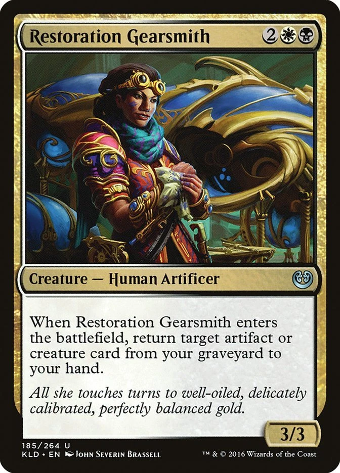 Magic the Gathering (mtg): KLD: Restoration Gearsmith  (x 4) - Image 1 of 1