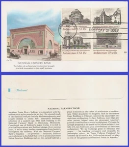 Arquitectura de América EE. UU. 5 #1928-31 U/A FLEETWOOD 3 FDC PB4 - Imagen 1 de 1