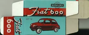 0042d. MERCURY 1/48 Scatola replica Mercury/ Mercury Replica box FIAT 600 - Foto 1 di 2