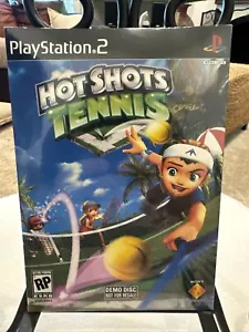 NEW SEALED Hot Shots Tennis - Sony Playstation 2 PS2 Black Label Brand New! - Picture 1 of 3