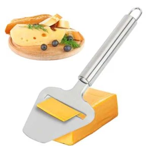 Cheese Slicer Stainless Steel 8.5 In Heavy Duty Plane Cheese Knife Cheese Cutter - Picture 1 of 12