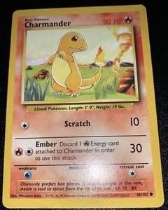 Base Set - Charmander - 46/102 1999 selten - Bild 1 von 4