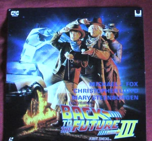 Back to the future Part 3 - Japanese original Vintage LASER DISC - Bild 1 von 5