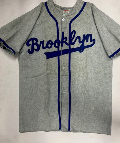 ⚾️ Brooklyn Dodgers Jackie Robinson Jersey Vintage Classic Original 1950s Empire Cover