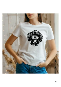 Cockapoo Gesicht T-Shirt - süß Unisex Hundeliebhaber Geschenk - perfektes Hunde Andenken - Bild 1 von 4