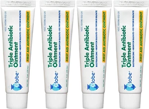 4 Pack Triple Antibiotic Ointment, 1 Oz, 24-Hour Infection Protection - Picture 1 of 12