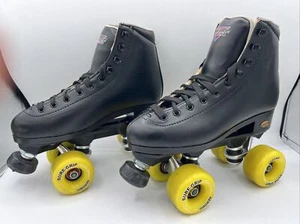 Black Sure Grip International Roller Skates Size 5 - FAME Vintage READ - PICTURE - Picture 1 of 24
