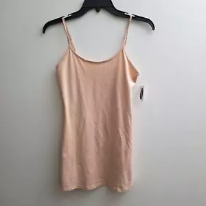 Old Navy Womens Tank Top First Layer XS Beige Tan Adjustable Straps Cami NWT - Picture 1 of 3