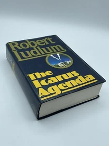 Robert Ludlum and the Icarus Agenda First Edition 1988 Hardcover - Picture 1 of 3