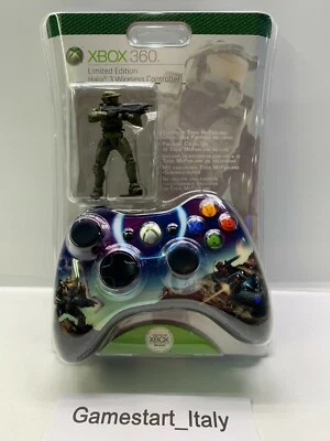 HALO 3 CONTROLLER SPARTAN INCLUDING MINI ACTION FIGURE (XBOX 360) NUOVO NEW - Immagine 1 di 4