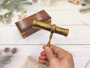 Brass Kaleidoscope, Handmade Kaleidoscope, Birthday Gift, Christmas Gift - Picture 1 of 6