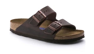 [452761] Birkenstock Mens Arizona Soft Footbed Habana Oiled Leather Sandal *NEW* - Picture 1 of 3