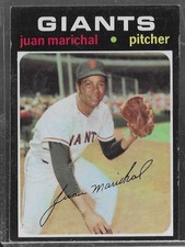 1971 Topps Juan Marichal #325  Excellent Cond. Hall Of Fame San Francisco Giants