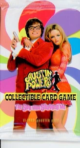 4 PACK LOT 1999 DECIPHER AUSTIN POWERS THE SPY WHO SHAGGED ME, CCG SEALED - Picture 1 of 2