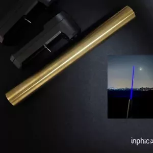1pc Brass 455nm Blue LD Long Range Laser Field Survival Indicator/Lab 455T-7000 - Picture 1 of 5