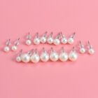 9 Pairs Bridal Earrings Wedding Ear Jewelry Pearl Earrings Set