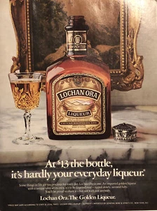 1978 Lochan Ora PRINT AD Golden Chivas Bros - Hardly Everyday Liqueur VTG 1970s - Picture 1 of 5