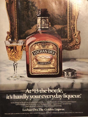 1978 Lochan Ora PRINT AD Golden Chivas Bros - Liquore quasi tutti i giorni vintage anni 70 - Immagine 1 di 4