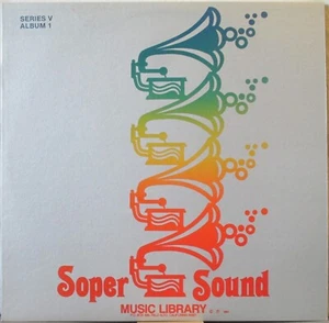Soper Sound Music Library Series V Album 1 LP Score/Jazz/Easy/Synth CLEAN!  - Bild 1 von 1