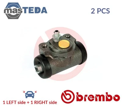 A 12 427 DRUM WHEEL BRAKE CYLINDER PAIR BREMBO 2PCS FOR MITSUBISHI ECLIPSE II 2L - Image 1 of 4